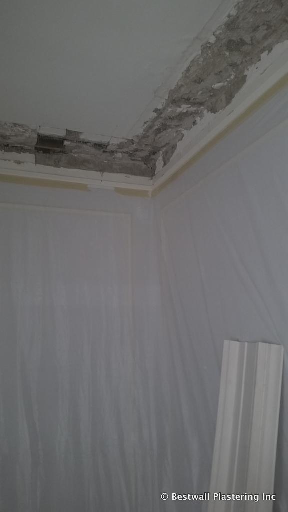 Newburgh Removal of plaster molding
